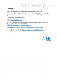 Bài tập từ vựng TOEIC Listening 2021