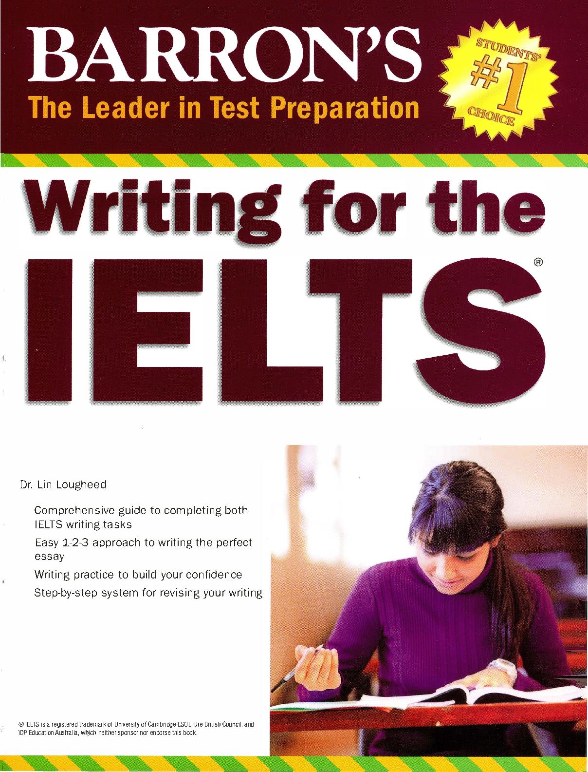 Download sách Barron's Writing for the IELTS