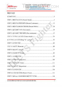 Tổng hợp 25 chủ điểm ngữ pháp IELTS cho người mới bắt đầu
