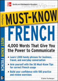 4000 từ vựng tiếng Pháp Must Know French