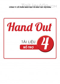 Bài tập Bổ trợ Tiếng Anh 4 (Chương trình mới)