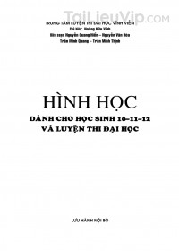 Hình học Oxy – Oxyz và hình học không gian