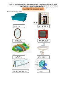Ngữ Pháp và Bài Tập Tiếng Anh 3 Unit 14 (Chương trình mới)