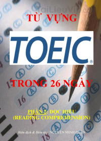 Từ vựng Toeic phần 2 - Đọc hiểu